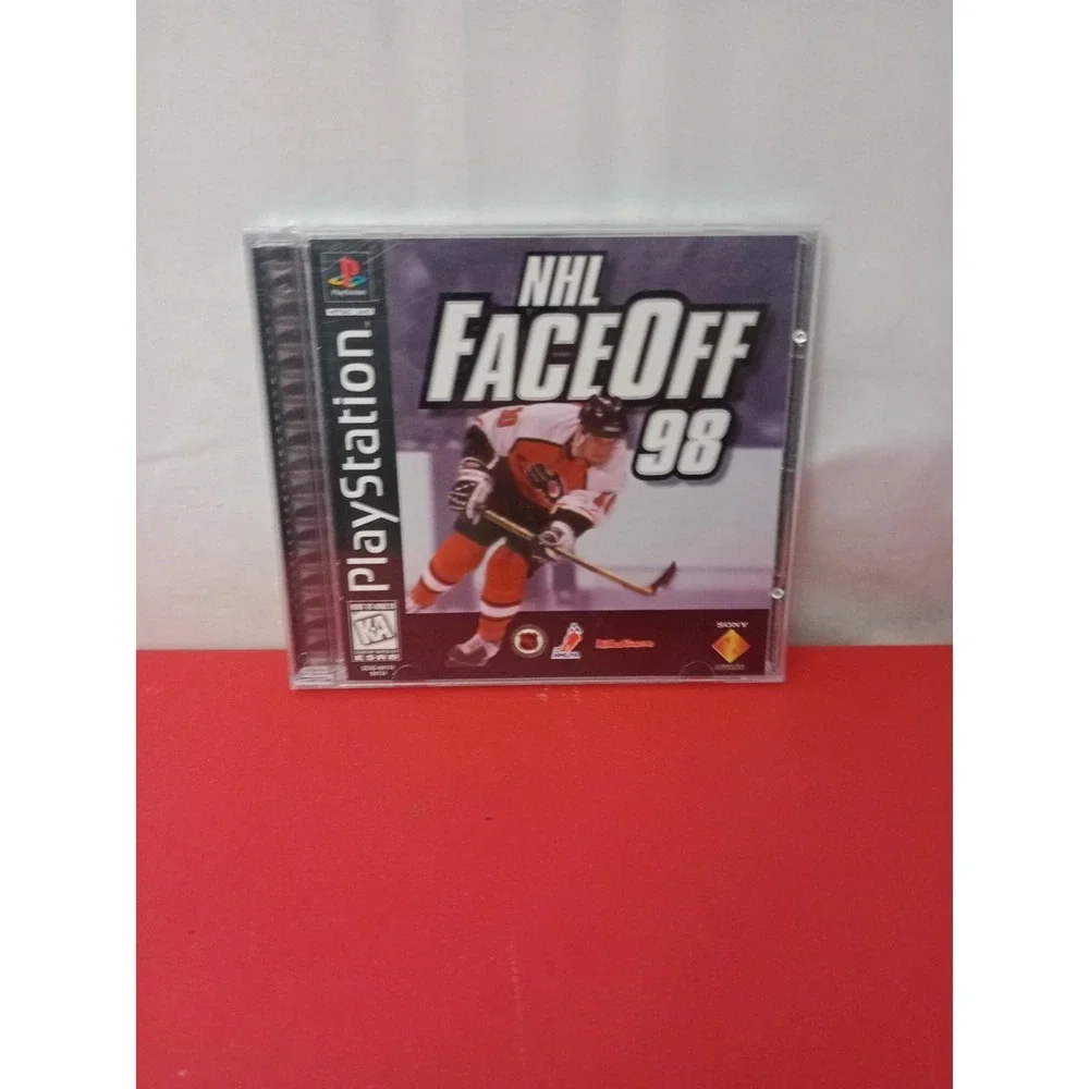 NHL FaceOff 98 Sony PlayStation 1 PS1 1997 CIB Complete Vintage Videogame Hockey